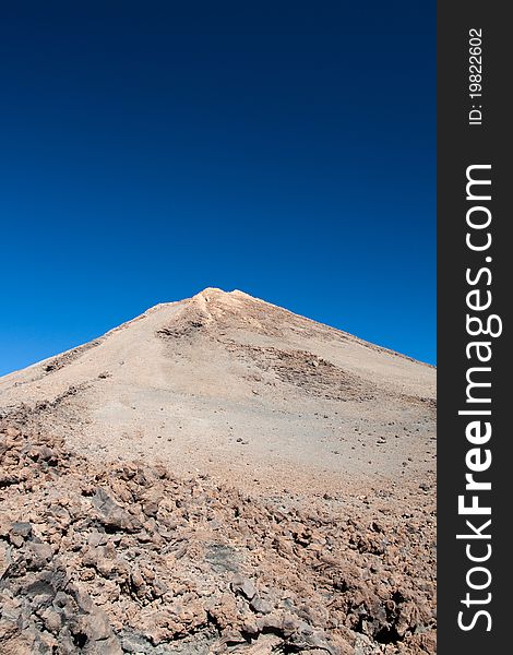 Photo of the summit of Teide.