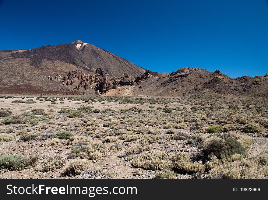 Photo of the summit of Teide.