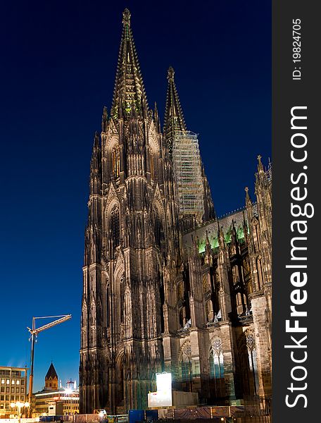KÃ¶lner Dom, officially Hohe Domkirche St. Peter und Maria (The Cologne Cathedral) (1248-1880), Cologne, Germany