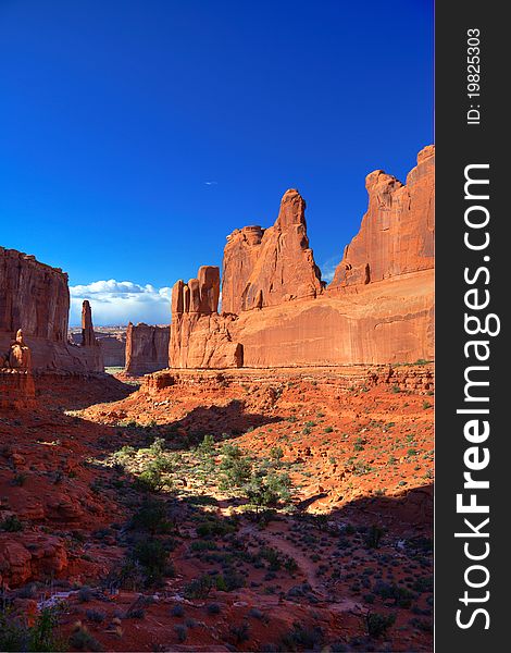 Park Avenue At Arches National Park