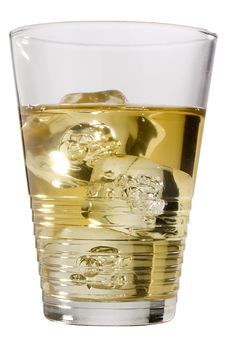 Golden Whisky Stock Image