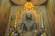 Statue Of Old Buddha At Thailand Temple Stock Image Statue Of Old Buddha At Thailand Temple Stock Image