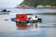 Fishing Village Harbor Royalty Free Stock Photography Fishing Village Harbor Royalty Free Stock Photography