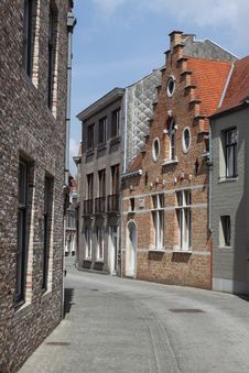 Bruges Quiet Cornet Royalty Free Stock Photography Bruges Quiet Cornet Royalty Free Stock Photography