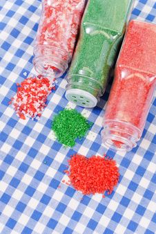 Colored Cake Sprinkles Stock Image Colored Cake Sprinkles Stock Image