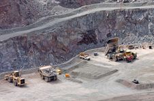 Stone Quarry. Royalty Free Stock Photos Stone Quarry. Royalty Free Stock Photos