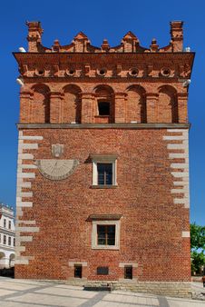 Old Town Hall In Sandomierz, Poland. Stock Photography Old Town Hall In Sandomierz, Poland. Stock Photography