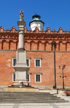 The View Of Sandomierz, Poland. Royalty Free Stock Images