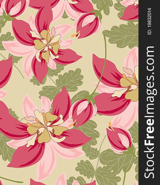 Seamless Pattern Floral
