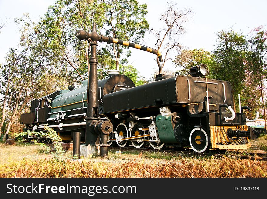 Steam locomotives and then retired. Steam locomotives and then retired.