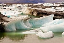Glacier Ice - Jokulsarlon Lake - Iceland Stock Photography Glacier Ice - Jokulsarlon Lake - Iceland Stock Photography