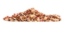 Peanut Isolated On White Royalty Free Stock Photos Peanut Isolated On White Royalty Free Stock Photos