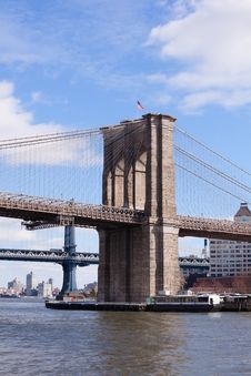 Brooklyn Bridge In New York City Stock Image Brooklyn Bridge In New York City Stock Image
