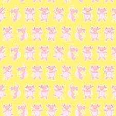 Dancing Elephants Pattern Stock Photo Dancing Elephants Pattern Stock Photo