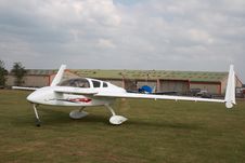 Canard 4 Seater Aircraft Stock Image