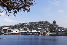 The Summer Palace,China Royalty Free Stock Images The Summer Palace,China Royalty Free Stock Images