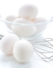 Whisk And Fresh Eggs Stock Photos Whisk And Fresh Eggs Stock Photos
