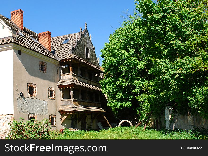 Historic Granary Built In 1696 In Sandomierz