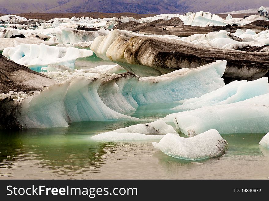 Jokulsarlon, blue beauty lake. Iceland. Jokulsarlon, blue beauty lake. Iceland.