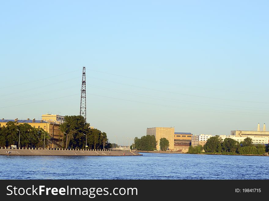 View of the Neva river