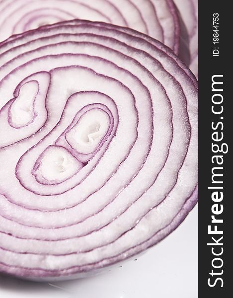 The Sliced Red Onion