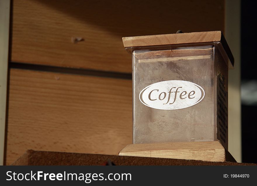 Old Box For Coffee