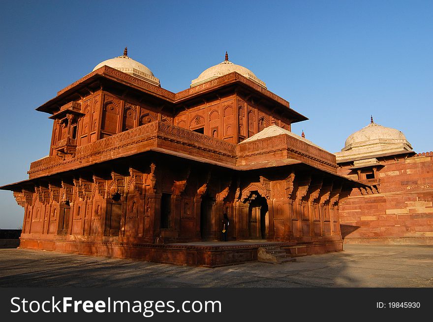 Indian Palace in Fatehpur Sikri