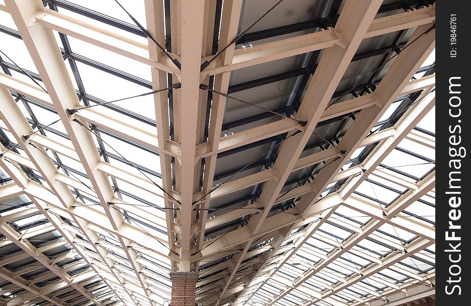 Airport roof with morden structure