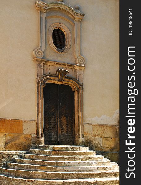 Cathedral Bell Tower In Sandomierz, Poland