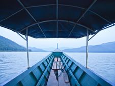 Lonely In The Boat Royalty Free Stock Photo Lonely In The Boat Royalty Free Stock Photo