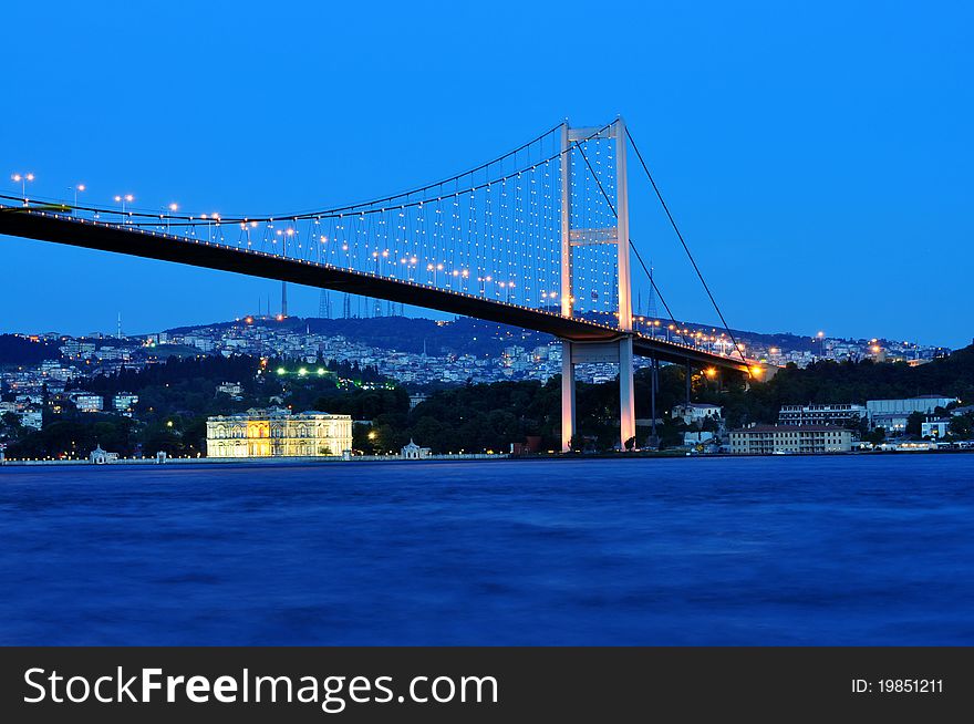 Such bosphorus bridge in Ortakoy. Such bosphorus bridge in Ortakoy