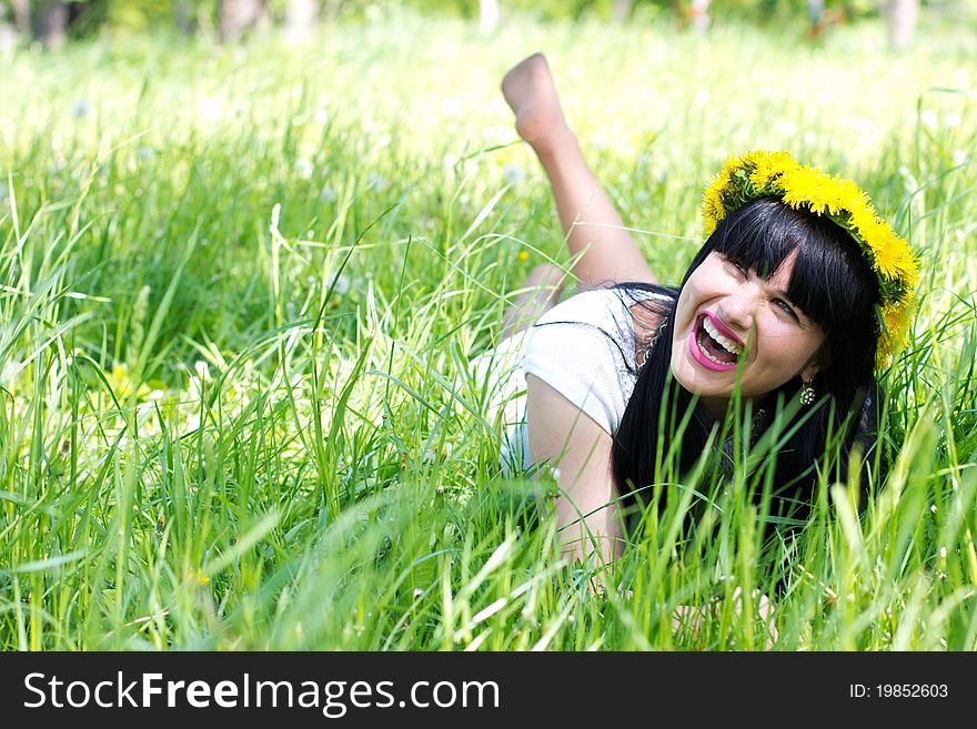 Beautiful smiling woman