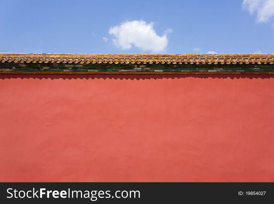 Ancient Red Wall