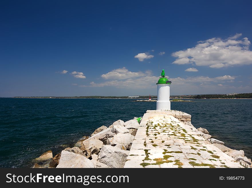 Solar-powered Lighthouse