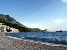 Montenegro Beach Royalty Free Stock Image Montenegro Beach Royalty Free Stock Image