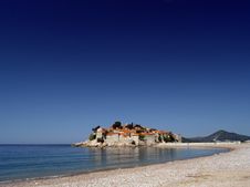 St. Stefan Clear Sky Royalty Free Stock Images
