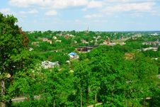 Green Capital Of Lithuania - Vilnius Royalty Free Stock Images