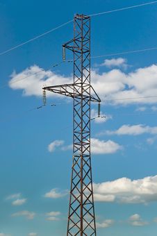 High-voltage Tower Stock Photography High-voltage Tower Stock Photography