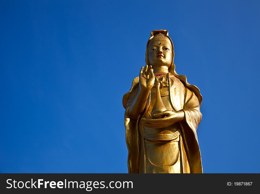 Guan Yin is respected all over Asia. Guan Yin is respected all over Asia.