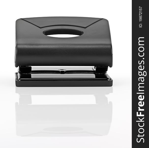 Black Office Hole Punch