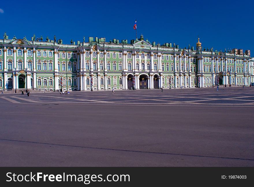 Wide-angle View Of Hermitage