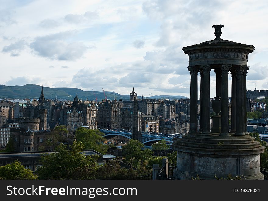 Reportage from Edimburgh, Calton Hill