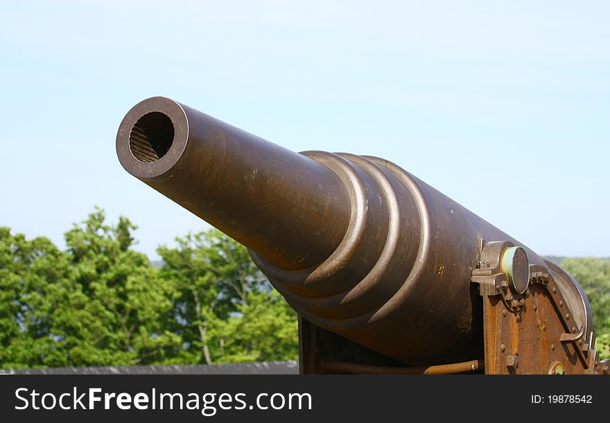 Old Russian Cannon in Suomenlinna Sveaborg