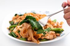 Stir-fried Noodles Royalty Free Stock Photos Stir-fried Noodles Royalty Free Stock Photos