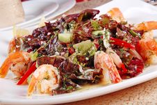 Shrimp Salad 2 Royalty Free Stock Images Shrimp Salad 2 Royalty Free Stock Images