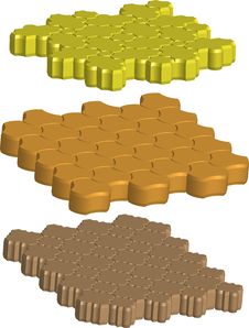 Bricks For Sidewalk Royalty Free Stock Images Bricks For Sidewalk Royalty Free Stock Images