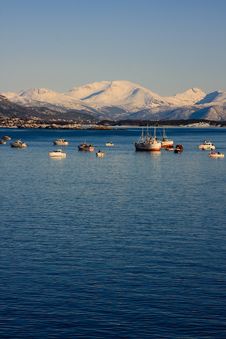 The Norwegian Coastline Royalty Free Stock Photos The Norwegian Coastline Royalty Free Stock Photos