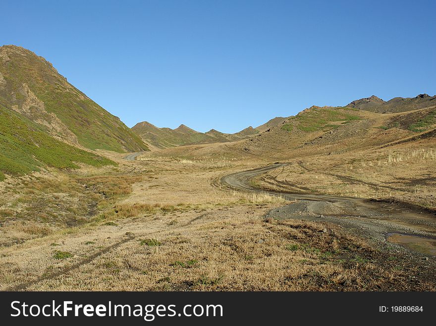 Landscape in Mongolia