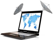 Global Communication Royalty Free Stock Photography Global Communication Royalty Free Stock Photography