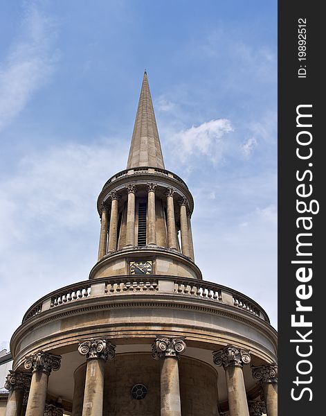 Spire of All Souls Church, Langham Place, London
